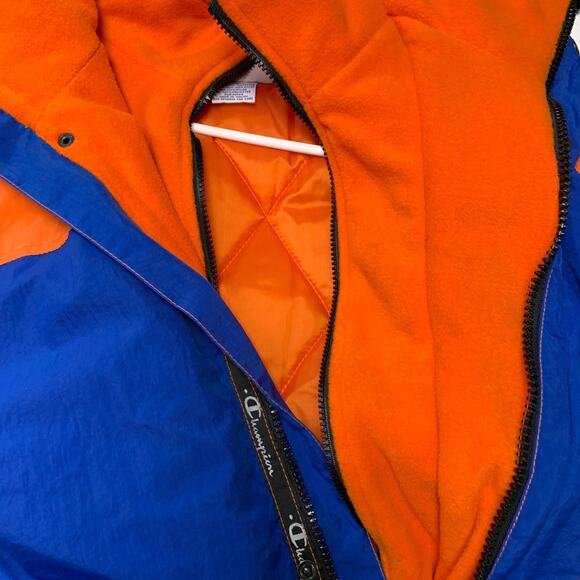 Champion Vintage 1990's NFL Denver Broncos Full Zip Puffy Jacket Size Large - Picture 4 of 7